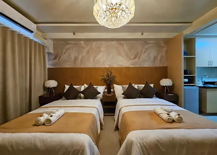 Lourdes' Place, Shore 2-tower 1, 2 Beds, Pasay Near Mall Of Apartment Manila