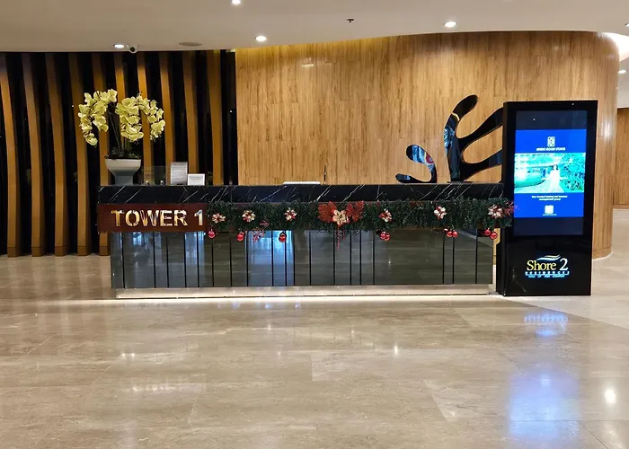 Lourdes' Place, Shore 2-tower 1, 2 Beds, Pasay Near Mall Of Manila